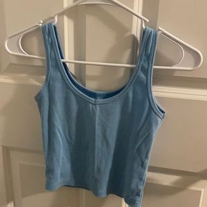 Blue Tank Top
